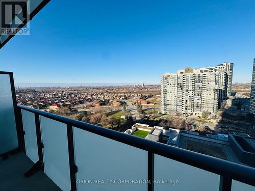 1103 - 4130 Parkside Village Drive, Mississauga, ON - Outdoor With Balcony With View