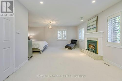 341 Acacia Court, Oakville, ON - Indoor Photo Showing Bedroom With Fireplace