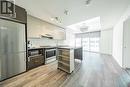 517 - 180 Fairview Mall Drive, Toronto, ON  - Indoor Photo Showing Kitchen With Stainless Steel Kitchen With Upgraded Kitchen 