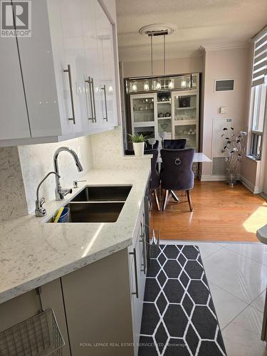 2701 - 35 Kingsbridge Garden Circle, Mississauga, ON - Indoor Photo Showing Kitchen With Double Sink