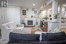 2 - 93 Peel Street, Barrie, ON  - Indoor Photo Showing Living Room With Fireplace 