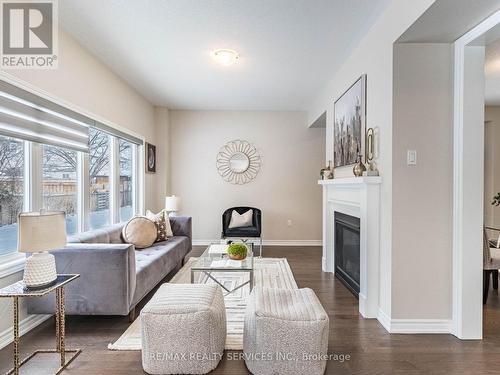 259 Fleetwood Drive, Oshawa, ON - Indoor Photo Showing Living Room With Fireplace