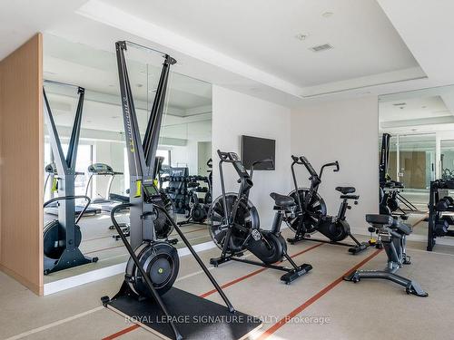 508-1195 The Queensway St W, Toronto, ON - Indoor Photo Showing Gym Room