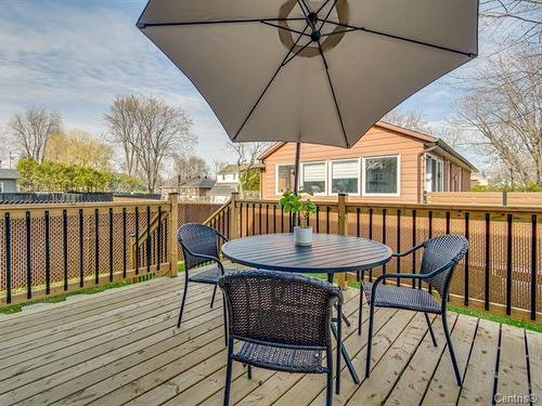 Patio - 231 Av. Clément, Dorval, QC - Outdoor With Deck Patio Veranda With Exterior