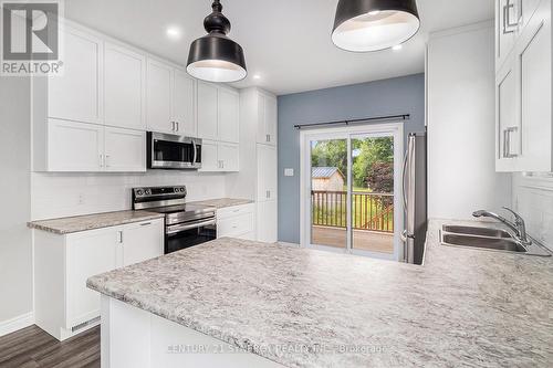 26 King Street, Montague, ON - Indoor Photo Showing Kitchen With Double Sink