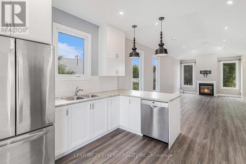 26 King Street, Montague, ON - Indoor Photo Showing Kitchen With Double Sink With Upgraded Kitchen