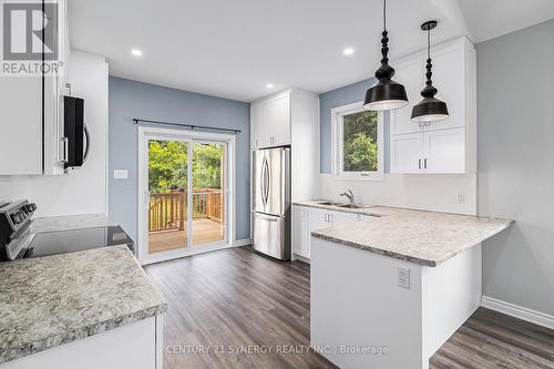 26 King Street, Montague, ON - Indoor Photo Showing Kitchen With Double Sink With Upgraded Kitchen