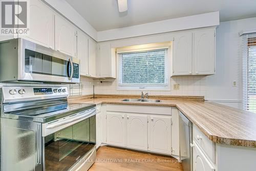 1269 Abbey Court, Burlington, ON - Indoor Photo Showing Kitchen With Double Sink