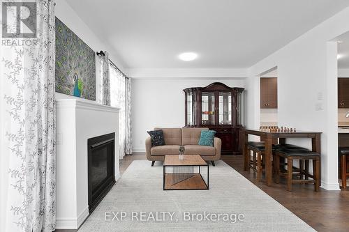 59 Tapadero Avenue, Ottawa, ON - Indoor Photo Showing Living Room With Fireplace