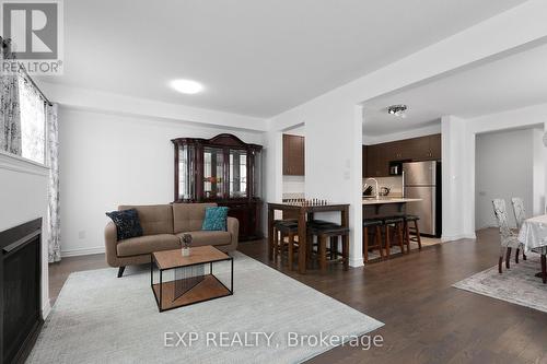 59 Tapadero Avenue, Ottawa, ON - Indoor Photo Showing Living Room With Fireplace