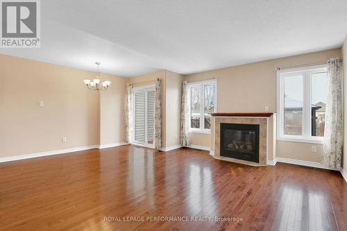 1843 Arrowgrass Way, Ottawa, ON - Indoor Photo Showing Living Room With Fireplace