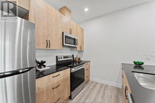 4782 Montgomery Drive Unit# A, Lasalle, ON - Indoor Photo Showing Kitchen With Upgraded Kitchen