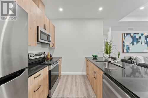 4782 Montgomery Drive Unit# A, Lasalle, ON - Indoor Photo Showing Kitchen With Double Sink With Upgraded Kitchen