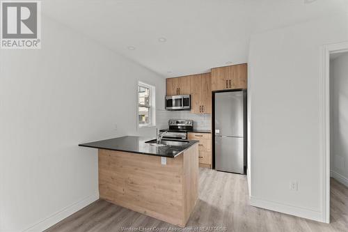 4782 Montgomery Drive Unit# C, Lasalle, ON - Indoor Photo Showing Kitchen With Double Sink