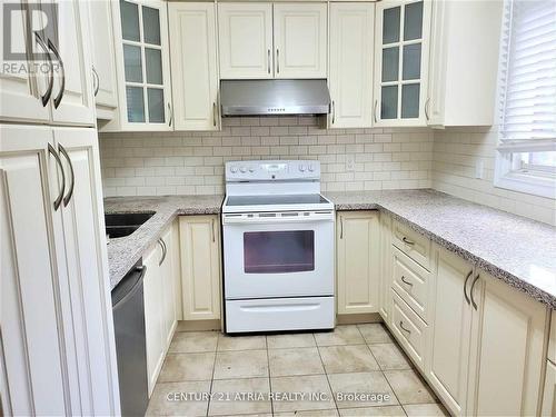 148 Song Meadoway, Toronto, ON - Indoor Photo Showing Kitchen With Double Sink