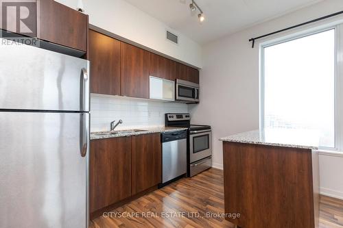 1504 - 55 East Liberty Street, Toronto, ON - Indoor Photo Showing Kitchen