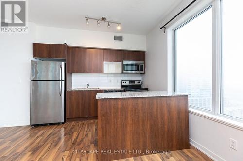 1504 - 55 East Liberty Street, Toronto, ON - Indoor Photo Showing Kitchen