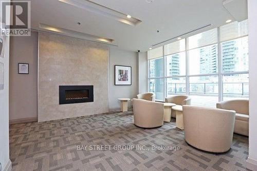 4001 - 16 Harbour Street, Toronto, ON - Indoor With Fireplace