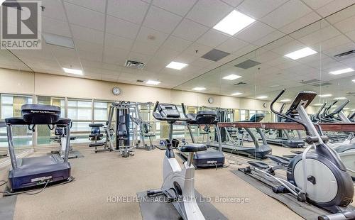 308 - 339 Rathburn Road W, Mississauga, ON - Indoor Photo Showing Gym Room