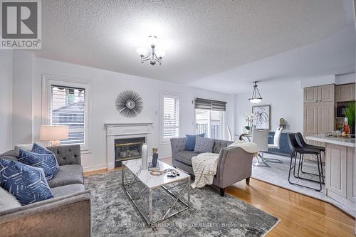 43 Royal Crown Road, Markham, ON - Indoor Photo Showing Living Room With Fireplace