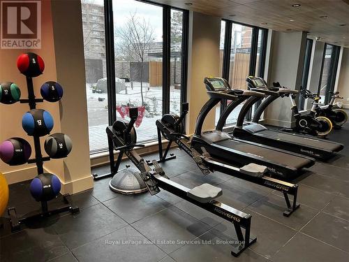 511 - 21 Park Place E, Mississauga (Port Credit), ON - Indoor Photo Showing Gym Room