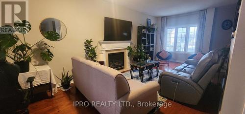 50 Batteaux Street W, Barrie, ON - Indoor Photo Showing Living Room With Fireplace