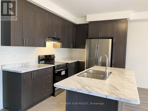 69 Copperhill Heights, Barrie, ON - Indoor Photo Showing Kitchen With Stainless Steel Kitchen With Double Sink With Upgraded Kitchen