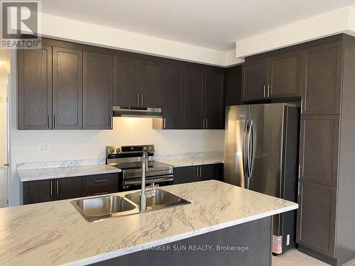 69 Copperhill Heights, Barrie, ON - Indoor Photo Showing Kitchen With Stainless Steel Kitchen With Double Sink With Upgraded Kitchen