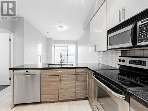 916 - 1005 King Street W, Toronto, ON - Indoor Photo Showing Kitchen With Double Sink With Upgraded Kitchen