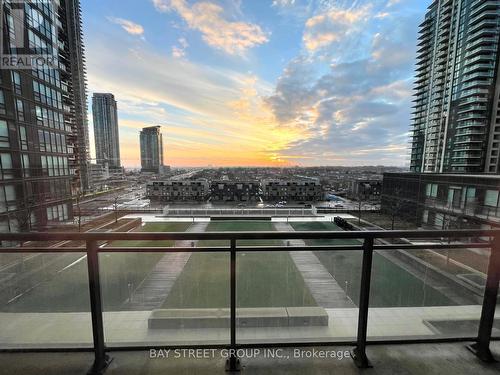 609 - 4011 Brickstone Mews, Mississauga, ON - Outdoor With Balcony With View