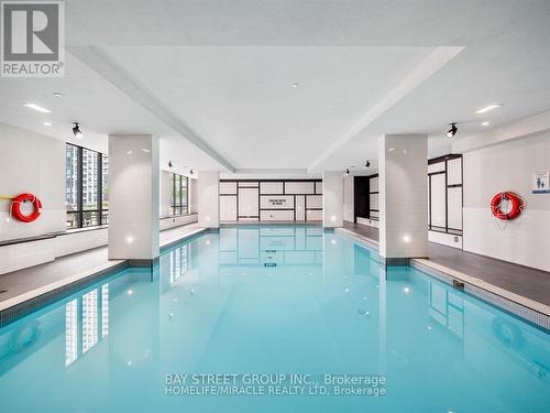 609 - 4011 Brickstone Mews, Mississauga, ON - Indoor Photo Showing Other Room With In Ground Pool