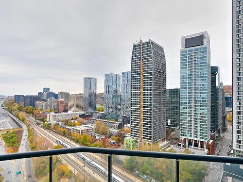 View - 3010-1288 Rue St-Antoine O., Montréal (Ville-Marie), QC - Outdoor With Balcony