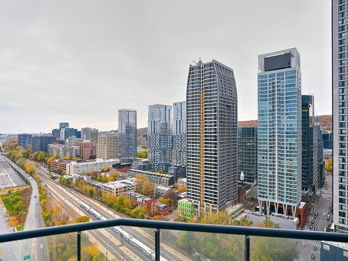 View - 3310-1288 Rue St-Antoine O., Montréal (Ville-Marie), QC - Outdoor With Balcony