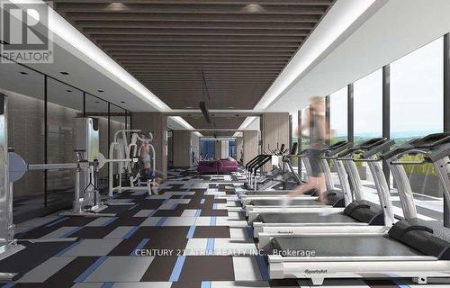 3311 - 575 Bloor Street E, Toronto, ON - Indoor Photo Showing Gym Room