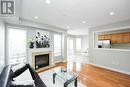 Upper - 11 Penbridge Circle, Brampton, ON  - Indoor Photo Showing Living Room With Fireplace 