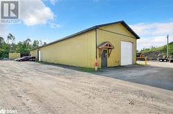 View of outbuilding with a garage - 