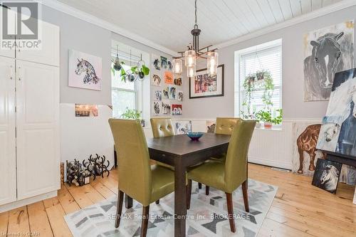 180 Union Street W, Centre Wellington (Fergus), ON - Indoor Photo Showing Dining Room