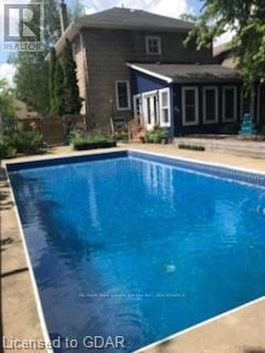 180 Union Street W, Centre Wellington (Fergus), ON - Outdoor With In Ground Pool