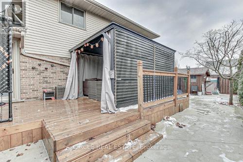 350 Lansdowne Avenue, Woodstock, ON - Outdoor With Deck Patio Veranda With Exterior