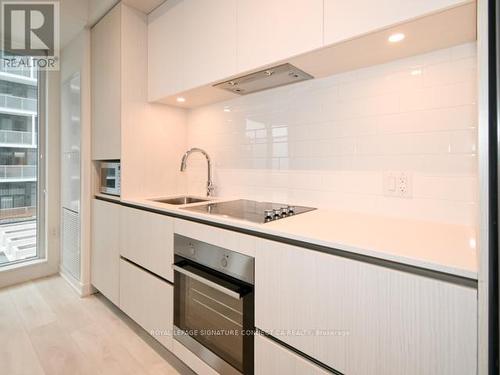 502 - 225 Sumach Street, Toronto, ON - Indoor Photo Showing Kitchen With Double Sink With Upgraded Kitchen