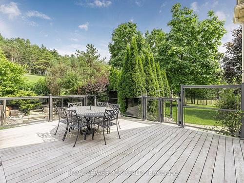 30 Sandy Ridge Crt, Whitchurch-Stouffville, ON - Outdoor With Deck Patio Veranda