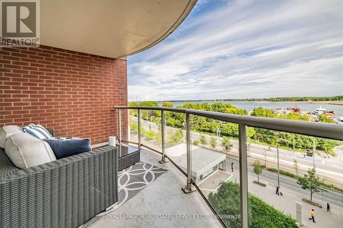 718 - 550 Queens Quay W, Toronto, ON - Outdoor With Body Of Water With Balcony With View With Exterior