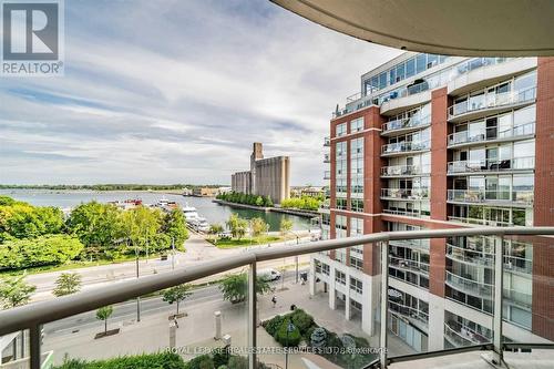 718 - 550 Queens Quay W, Toronto, ON - Outdoor With Balcony With View