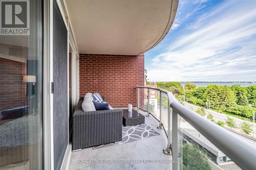 718 - 550 Queens Quay W, Toronto, ON - Outdoor With Balcony With Exterior