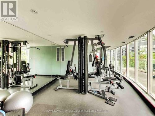 718 - 550 Queens Quay W, Toronto, ON - Indoor Photo Showing Gym Room