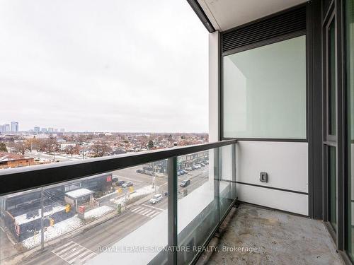 606-1195 The Queensway, Toronto, ON - Outdoor With Balcony With View With Exterior