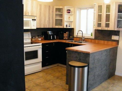 Kitchen - 476 16E Avenue, Pointe-Calumet, QC - Indoor Photo Showing Kitchen With Double Sink