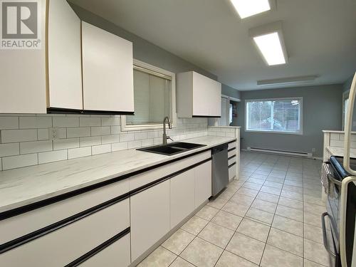 510 E 7Th Avenue, Prince Rupert, BC - Indoor Photo Showing Kitchen With Double Sink