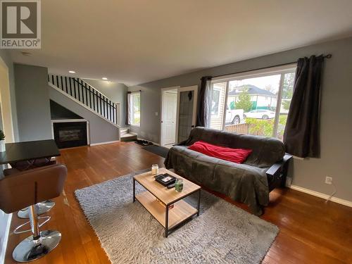 510 E 7Th Avenue, Prince Rupert, BC - Indoor Photo Showing Living Room With Fireplace