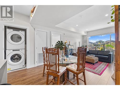 1925 Enterprise Way Unit# 606, Kelowna, BC - Indoor Photo Showing Dining Room